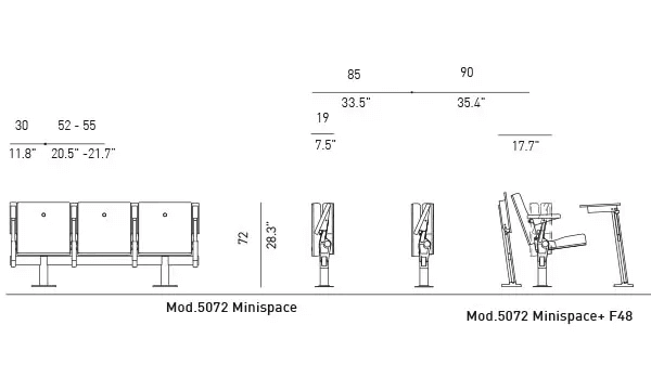Ghế đa năng Minispace 5072