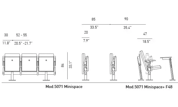 Ghế đa năng Minispace 5071