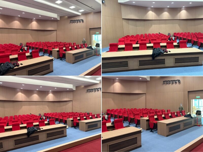 Dự án hội trường tại Kiểm toán Nhà nước Khu vực I