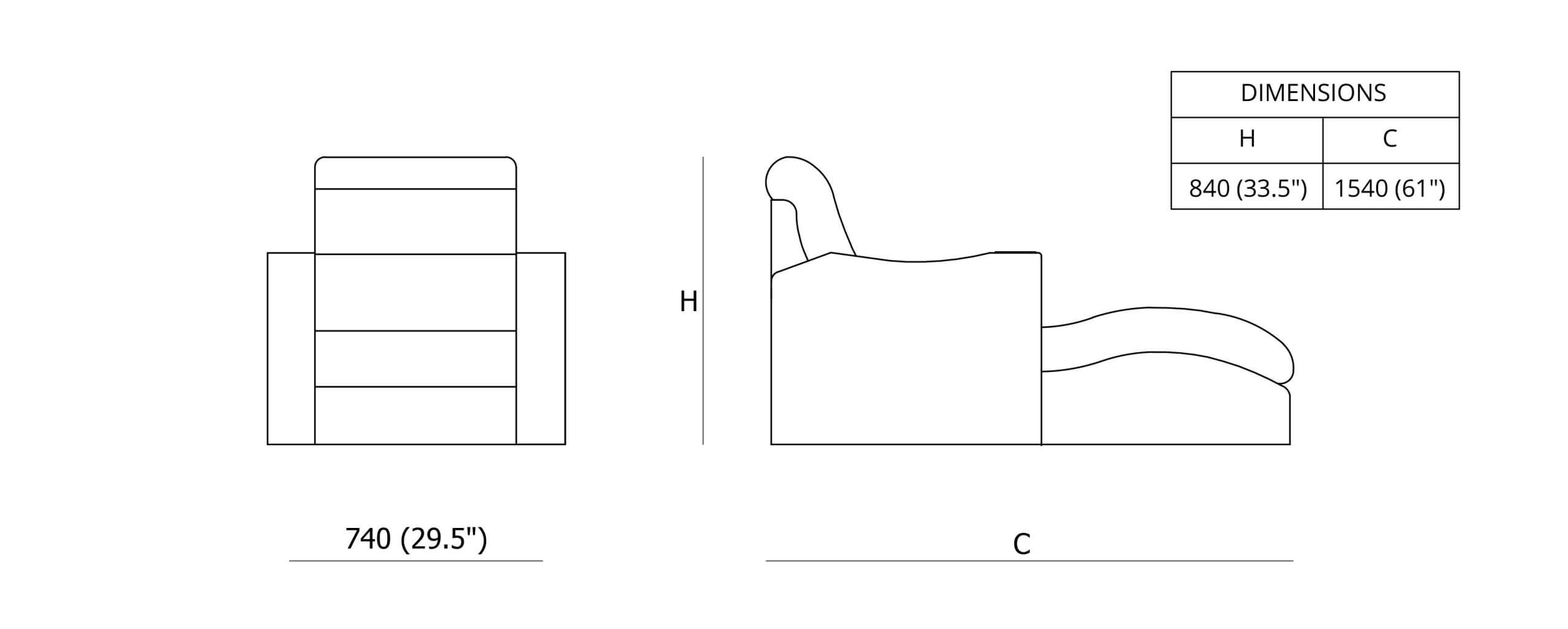 Kích thước ghế rạp chiếu phim tình yêu Eva