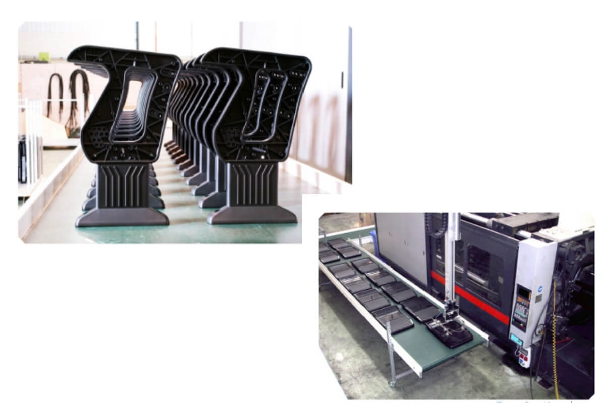 Tìm hiểu các dòng ghế hội trường Eco Seat của Euro Seating 7 Phần chân và ốp tựa lưng của ghế Eco seat được sản xuất từ nhựa tái chế