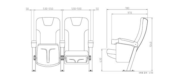 Kích thước HS1060D