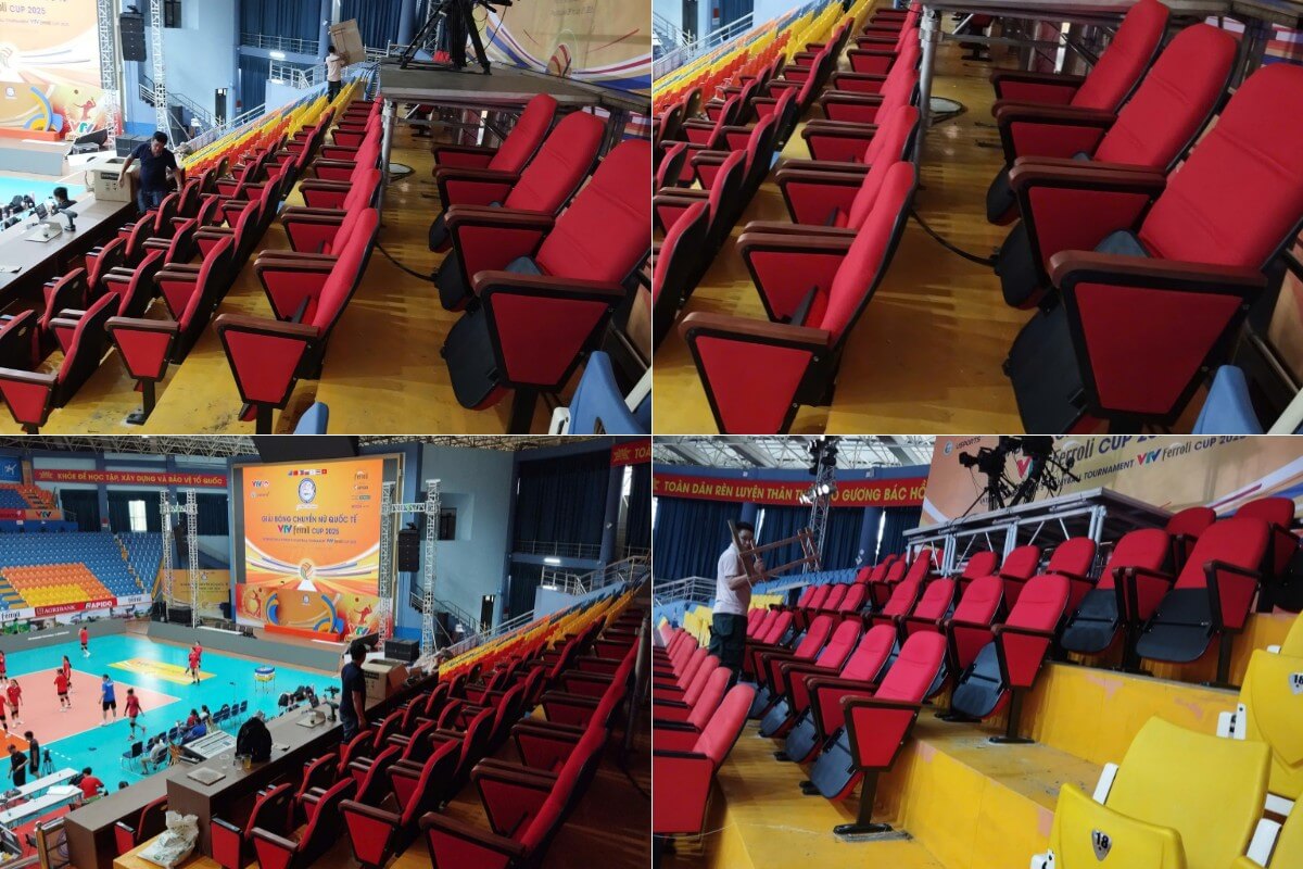Dự án ghế hội trường tại nhà thi đấu Thể dục Thể thao tỉnh Vĩnh Phúc 6 Dự án ghế hội trường tại nhà thi đấu Thể dục Thể thao tỉnh Vĩnh Phúc