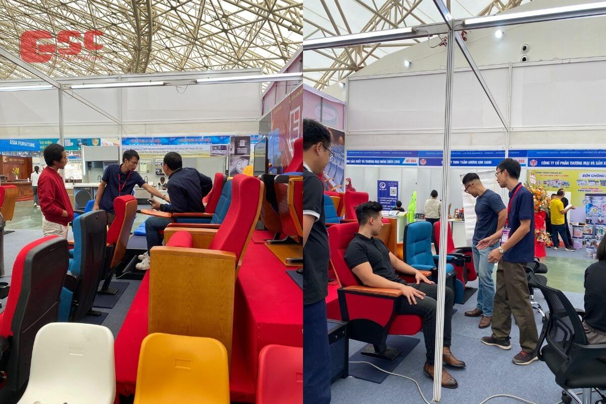 EVOSeating tiếp đón khách
