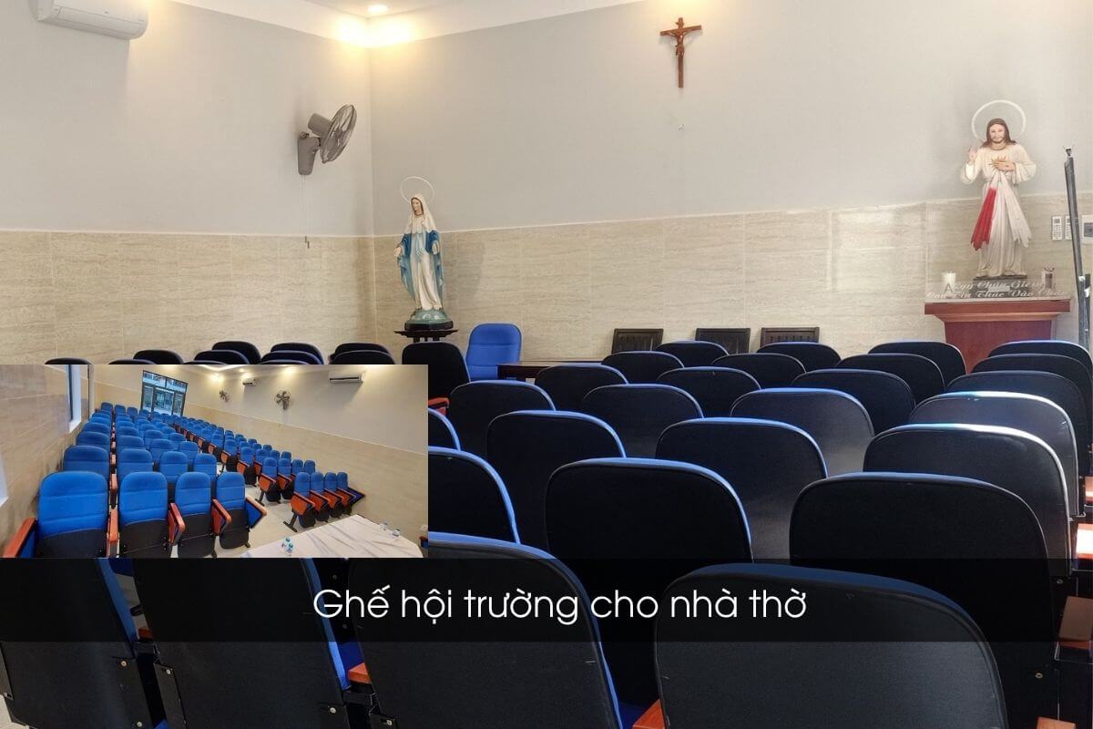 Ghế hội trường cho nhà thờ