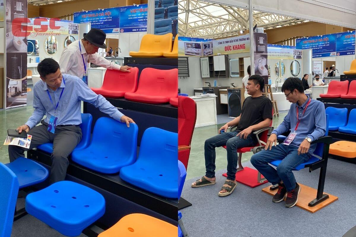 Khu vực ghế khán đài nhận được sự quan tâm lớn