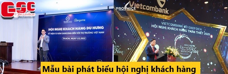 5 bước tổ chức hội nghị khách hàng, mẫu bài phát biểu hay nhất