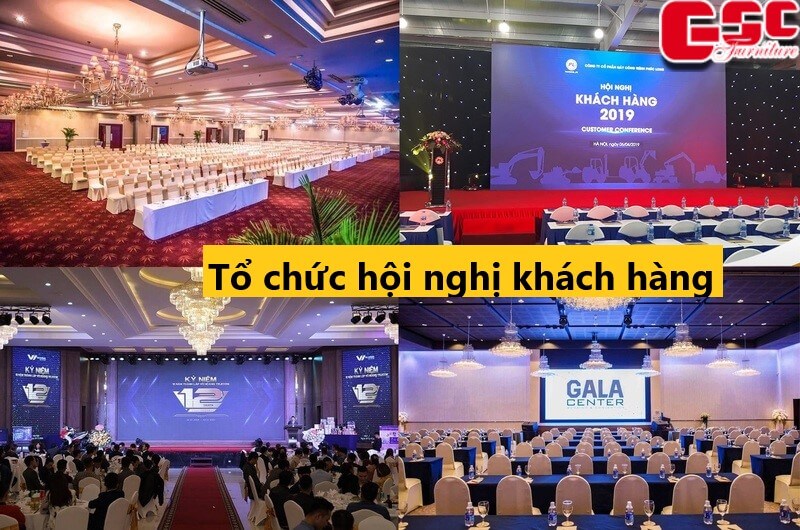 Tổ chức hội nghị khách hàng