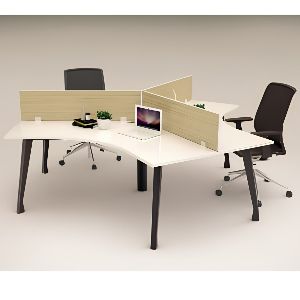 10+ Mẫu Bàn Làm Việc Kế Toán Hiện Đại Cho Doanh Nghiệp 2026 12 Cụm bàn 3 chỗ 1904BLC3
